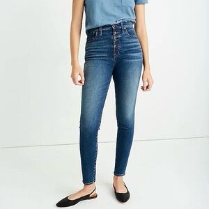 Madewell 11” high-rise skinny jeans - 25